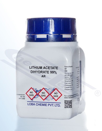 Octan litu 2 hydrat 98% Loba AR Op.250g