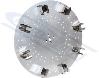 mieszadło promieniowe - dysk metalowy 8x50ml