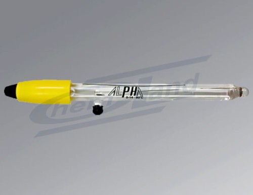 Szklana elektroda pH 0-14 kolor żółty