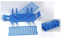 Statyw składany PP NIEBIESKI 24 miejsca fi 25 (3 X 8) WYMIARY 246X106X68