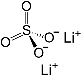 Siarczan litu (siarczan litu) - czysty