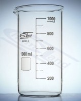 tall beaker 00150 ml with CHEMLAND boroclime