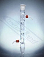 Allihn ball cooler with connection PP 500 2x29/32