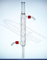 Allihn's ball cooler with PP connection length 0400