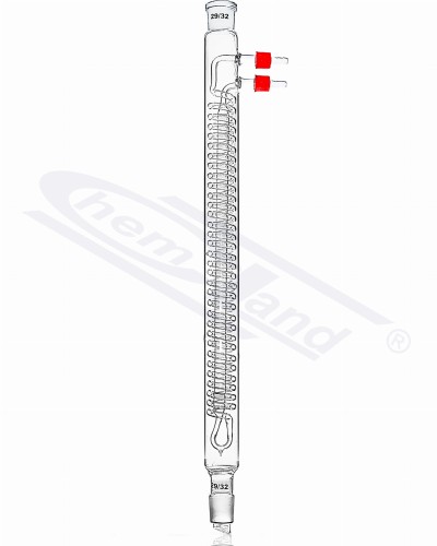 Dimroth condenser radiator cooler  300mm long 2x 29/32 kr PP
