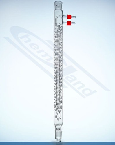 Dimroth condenser radiator cooler 400mm long 2x 45/40 kr PP