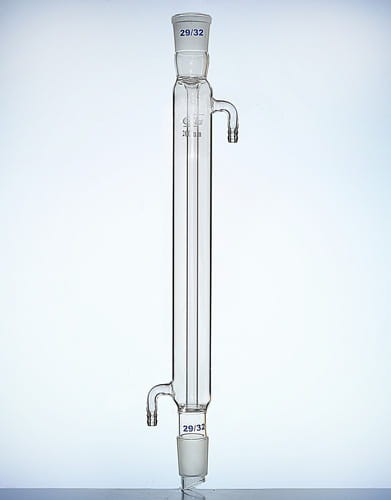 welded-Liebig radiator condenser cooler with ground 2x45 length 1000