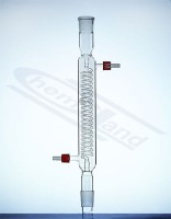 spiral condenser cooler with connections PP 1000 WS 2x 29/32