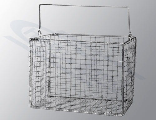 kosz sterylizacyjny prostokątny 300 x 200 x 150 AISI 304