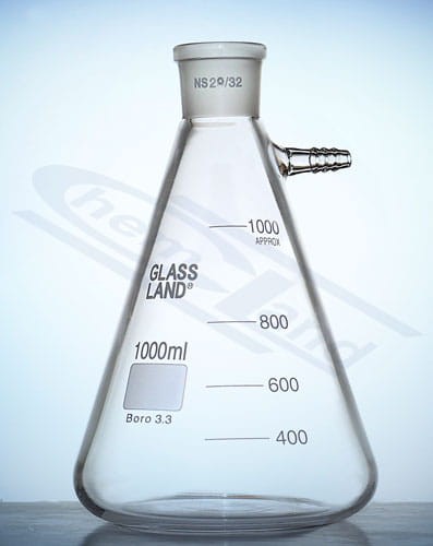 kolba próżniowa z adapterem do szlifowania 29/32 00100ml