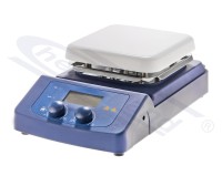 Mieszadło magnetyczne n.s. 140*140 PORCELANA z podgrzewaniem 380oC LCD