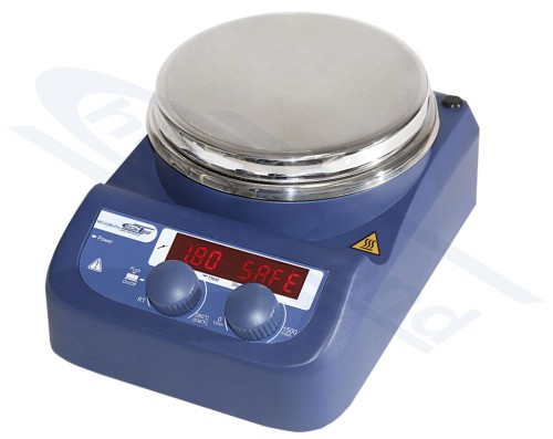 Mieszadło magnetyczne...z grzaniem z diodą LED wysokość stalowa