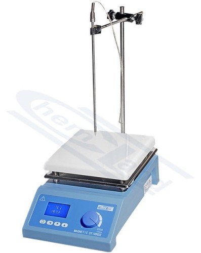 mieszadło magnetyczne z płytą grzejną 190x190 ustawienie ręczne