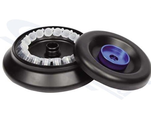 rotor A18-5 aluminiowy z pokrywą do wirówki D3024