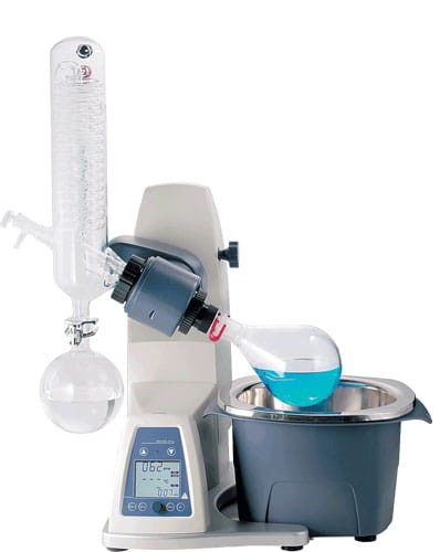 Vacuum evaporator RE-100-PRO automatic LCD (speed, temp, time) 20-280rpm up to 180C