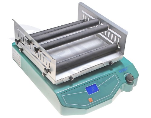wytrząsarka z platformą, ruch orbitalny, maksymalne obciążenie 5.0kg, ustawienie prędkości 100-500 RPM, amplituda 10mm, ustawienie czasu 0-1199min