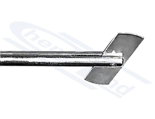 mieszadło ze stali 316 L z łopatkami prostymi