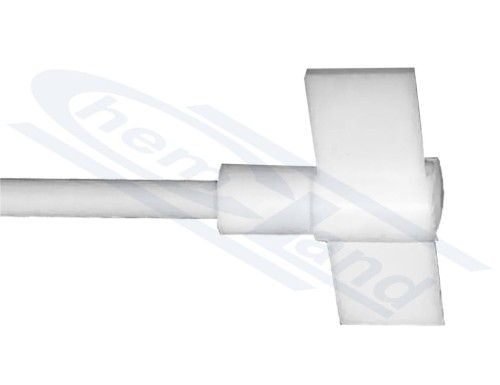 Pręt mieszadła PTFE z łopatkami prostymi