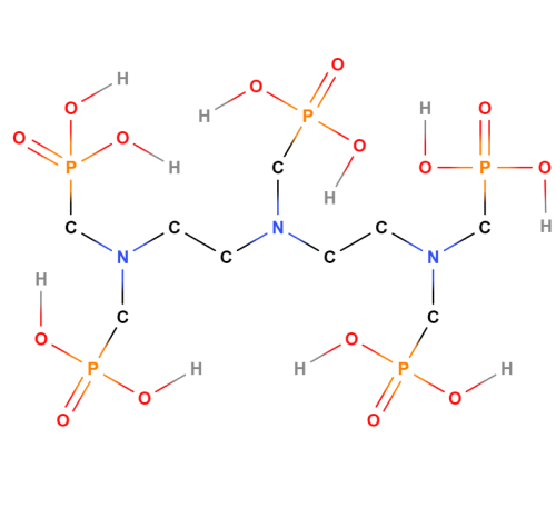 Sodium Diethylenetriamine Pentamethylene Phosphonate ( Na DTPMP ) diethylenetriamine penta(methylene phosphonic acid) Sodium Salt - 32%
