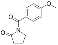 Aniracetam, 1-(4-Methoxybenzoyl)-2-pyrrolidinone