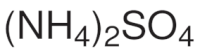 Sulfato de amonio Sulfato de amonio (NH4)2SO4 [ CAS: 7783-20-2 ] - 25 000g