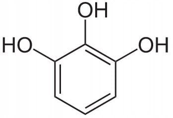 Pyrogallol ( 1,2,3-trihydroxybenzen )