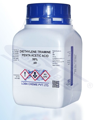 Diethylenetriaminepentaacetic acid 99% Loba AR Op.500 g