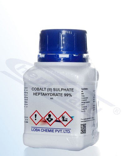 Cobalt (II) sulphate 7 hydrate 99% Loba AR Op.100 g