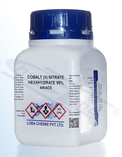 Azotan kobaltu (II) 6 hydrat 99% Loba AR/ACS op.500 g