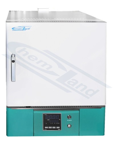 laboratoryjny piec muflowy 1200oC, pojemność 16l, wymiary robocze 400x250x160, moc 6kW