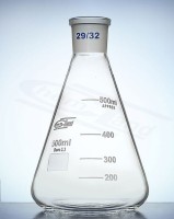 conical flask WS .14/23 capacity 00250ml CHEMLAND