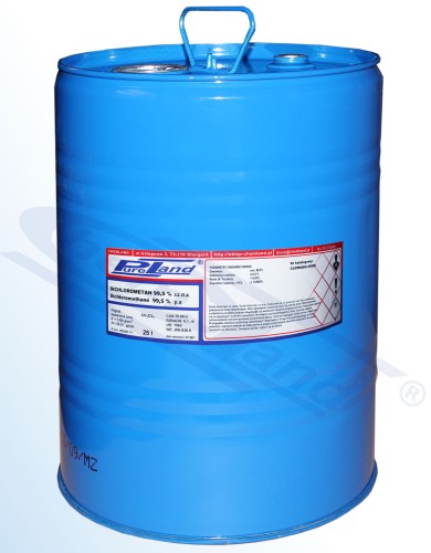 Dichlorometan (chlorek metylenu) PureLand chda op.20l metalowa beczka