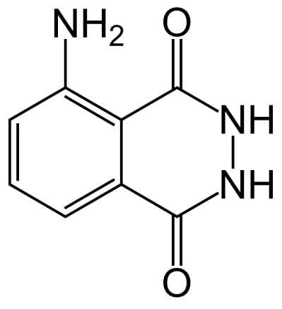 Luminol - 3-Aminophthalhydrazide - Chemiluminescence Pure [CAS: 521-31-3] - 1g