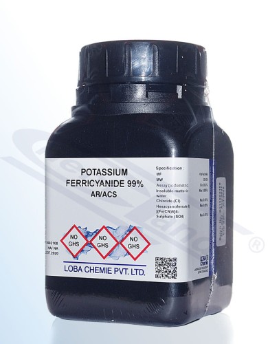 Potassium ferrocyanide 99% Loba AR/ACS Op.500 g