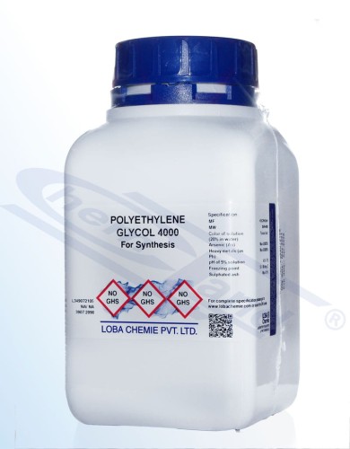 Polyethylene glycol 4000 Loba for synthesis op.500 g