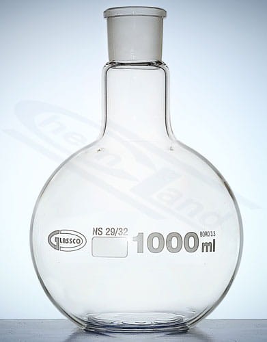 Kolba płaskodenna ISO 00500ml szlifowana 29/32 GLASSCO