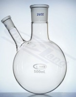 spherical 2 necked flask0250ml 29/32 and 14/23 G