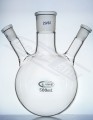 Ball flask 3 neck oblique 0100ml 24/19/19 G