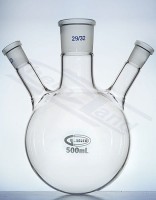 Spherical flask 3 neck slant 1000ml 29/14/14 G