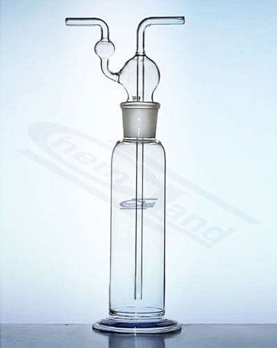 Płuczka Dreschla 00500ml z podstawą szklaną WS. 29/32 zestaw
