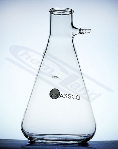 Kolba z filtrem korkowym 1000ml GLASSCO
