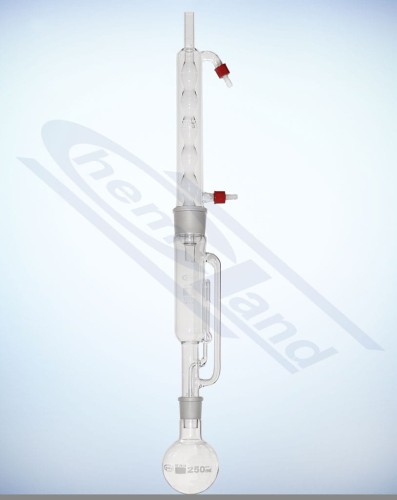 Soxhlet apparatus-kpl. 1000ml 71/55 29/32 ball cooler flask capacity2000ml