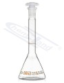 Kolba TRAPEZE 10ml - 10/19, brązowa skala klasy A z certyfikatem