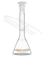 Kolba TRAPEZE 10ml - 10/19, brązowa skala klasy A z certyfikatem