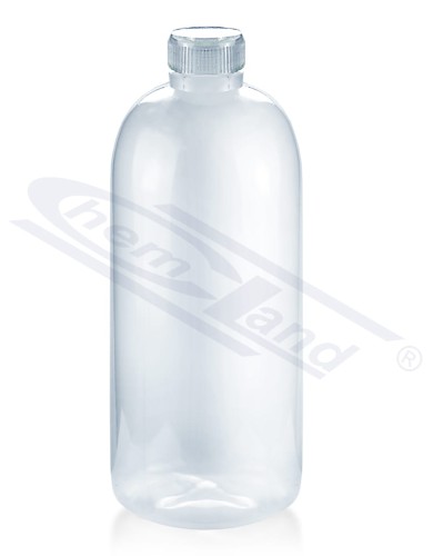 Butelka PP z w/s 1000ml, h=222mm, GL-38