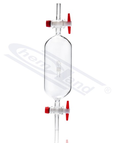 Biureta gazowa kran PTFE 0100 ml
