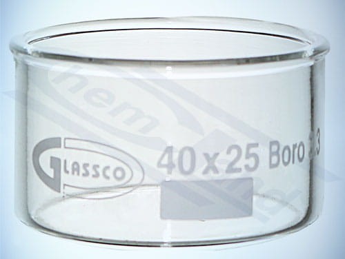 Crystallizer without spout 00060ml 060x035 GLASSCO