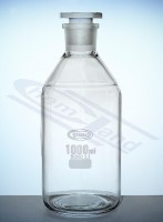 Butelka z korkiem BORO 3.3 02000 WS 29/32 SiO2&gt:80,5% korek Glassco PP