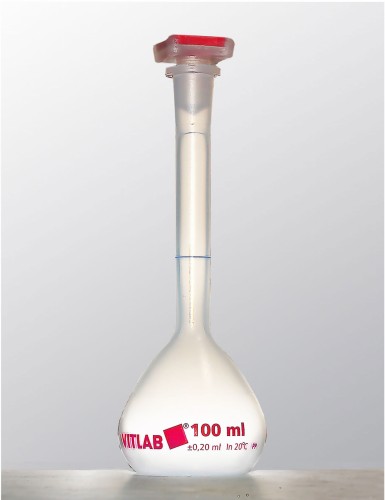 volumetric flask with PMP.   025ml class B
