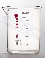 Zlewka PMP czerwona 0100 ml